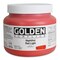 Golden Heavy Body Artist Acrylics - Naphthol Red Light, 32 oz Jar